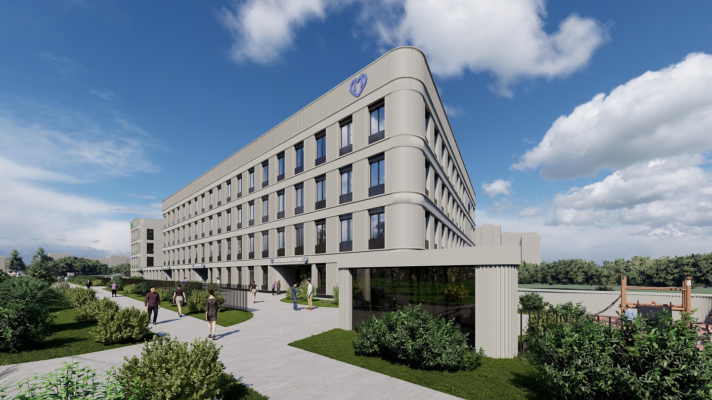 Детско–взрослая поликлиника на 750 посещений в смену