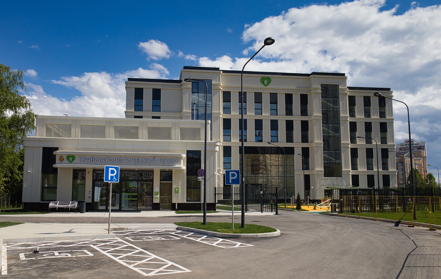 Детская поликлиника на 320 посещений в смену